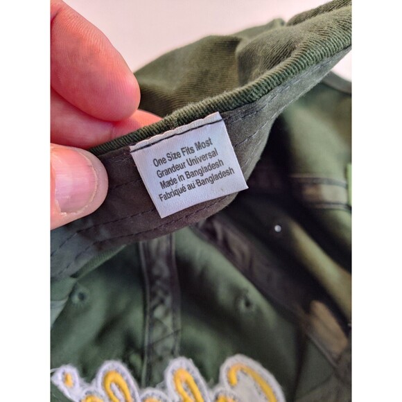 Cabela's Hat Adult Green Hat Adjustable Hat Cap One Size Cap - Picture 10 of 11